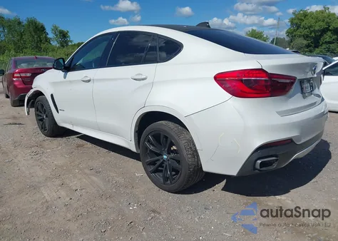 2018 BMW X6 Sdrive35I z USA, uszkodzony, nr VIN 5UXKU0C5XJ0G81274